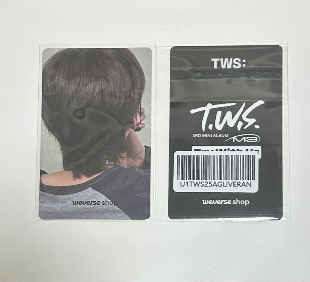 tws comeback live showcase シニュ　2点セット