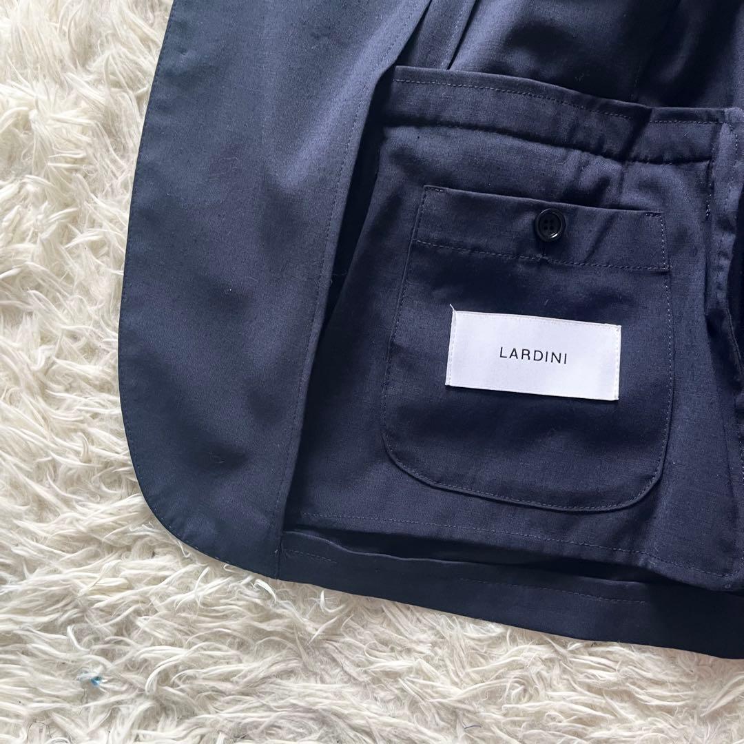 <24年モデル>LARDINI easy wear 最新ロゴ ネイビースーツ52