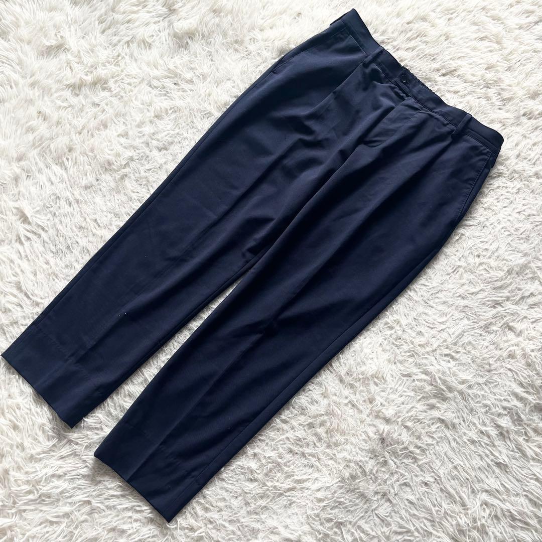 <24年モデル>LARDINI easy wear 最新ロゴ ネイビースーツ52