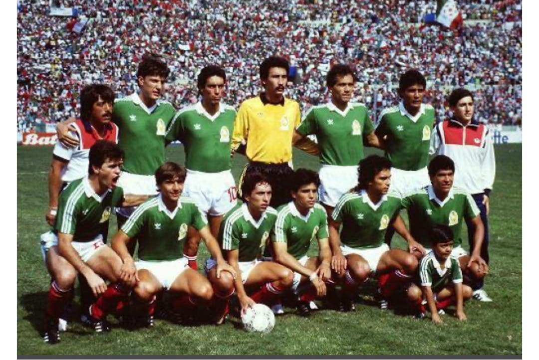メキシコ代表ユニフォーム1986