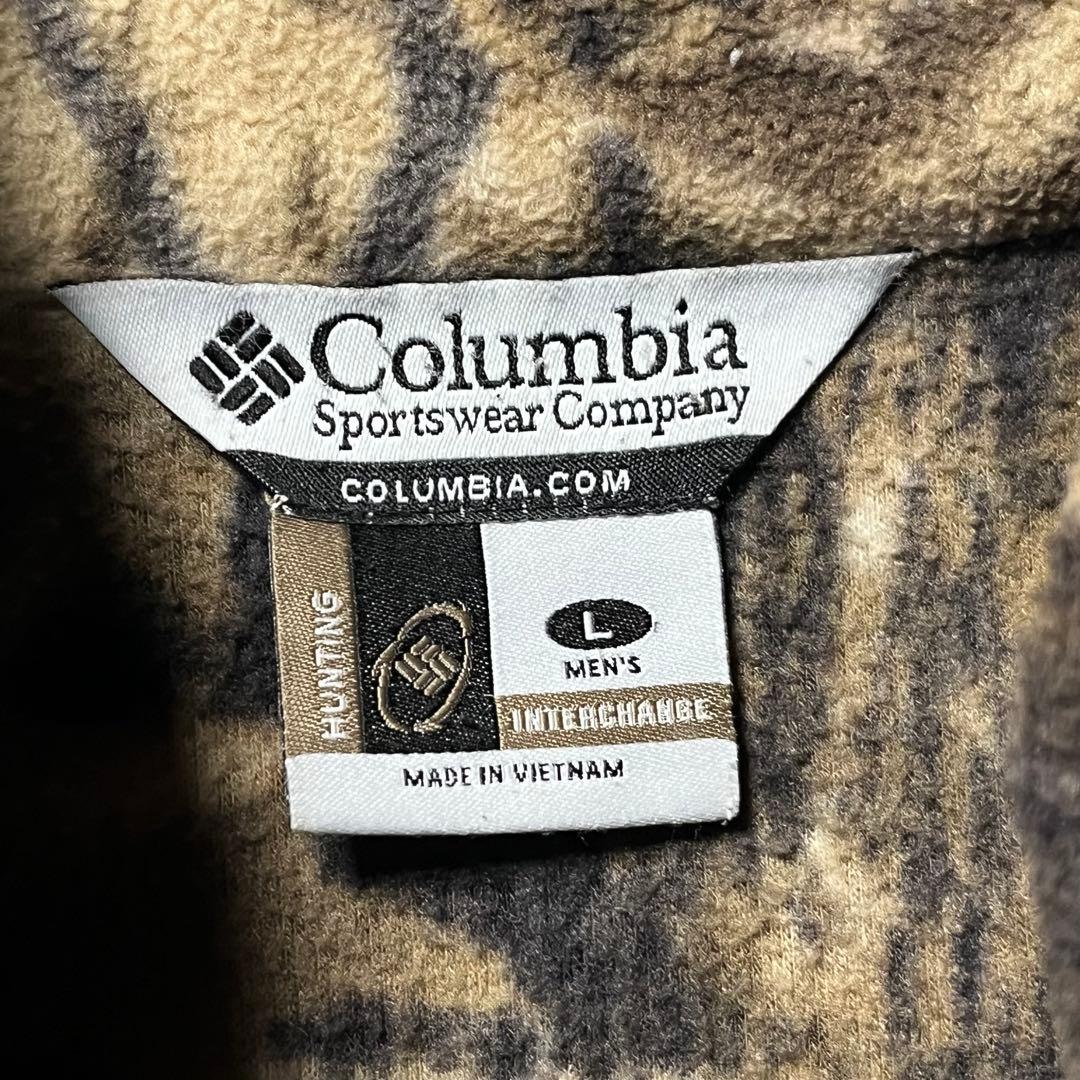 大人気 Columbia コロンビア リアルツリー フリース ベスト