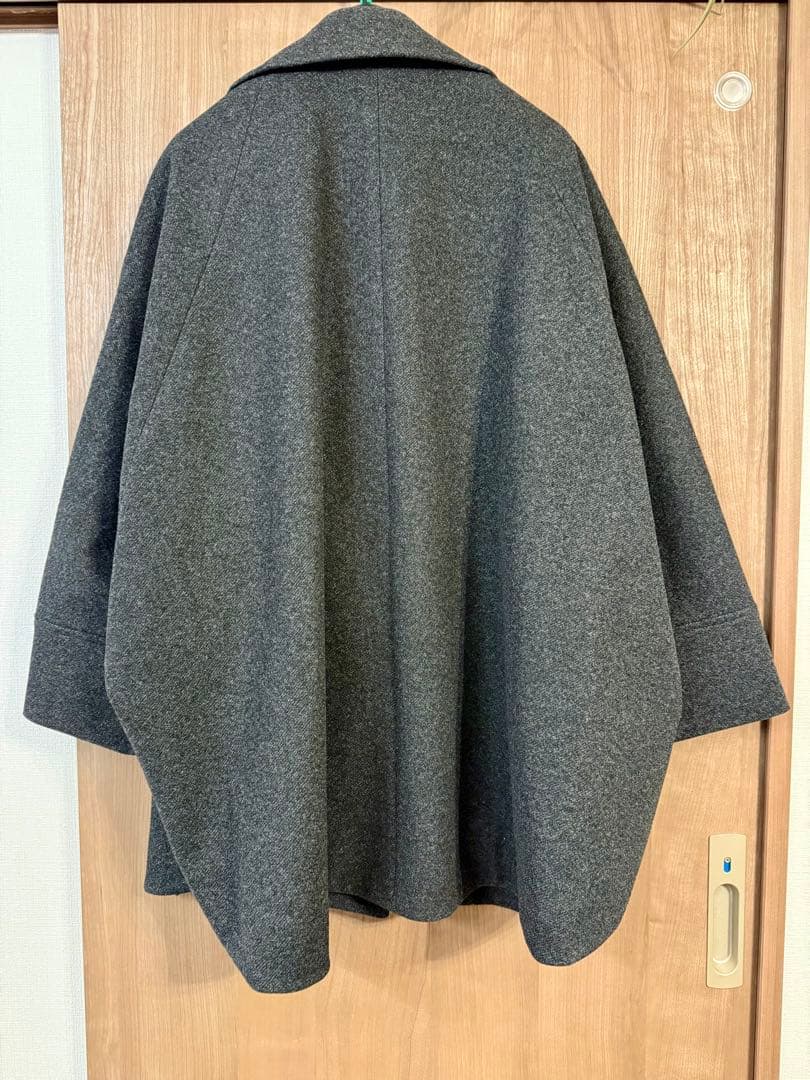 GU コージーメルトンケープコート Lサイズ