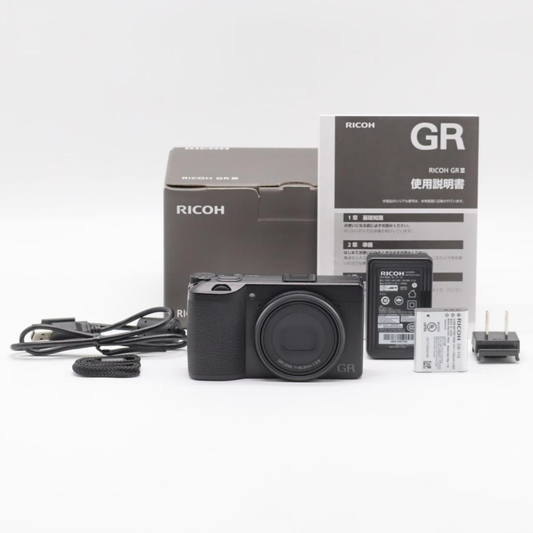 RICOH GR III デジタルカメラ　ショット数19329枚