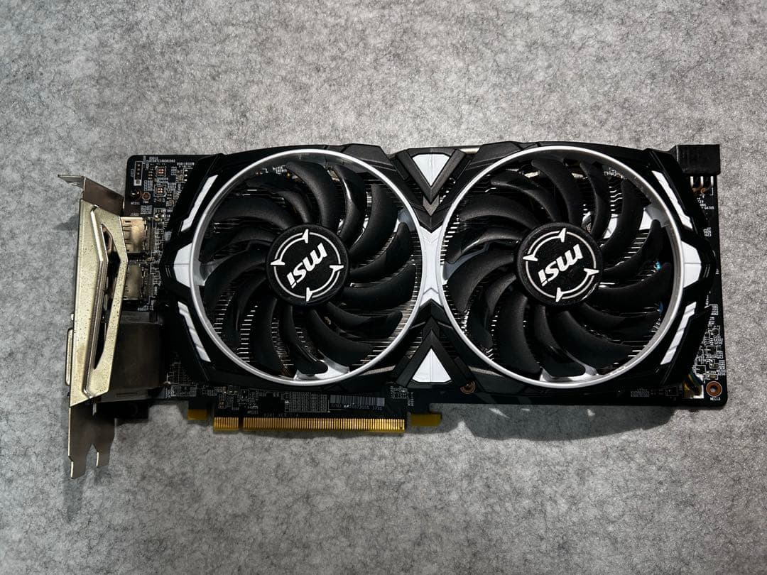 グラフィックボード・グラボ・ビデオカード MSI Radeon RX 580 ARMOR 8G OC