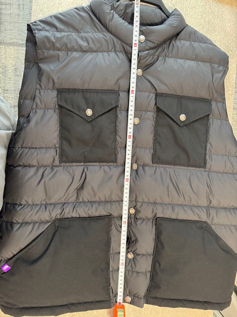 THE NORTH FACE nanamica ダウンベスト パープルレーベル
