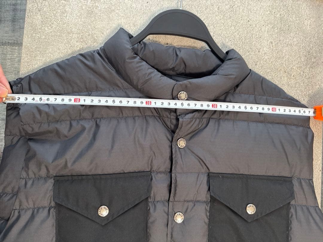 THE NORTH FACE nanamica ダウンベスト パープルレーベル