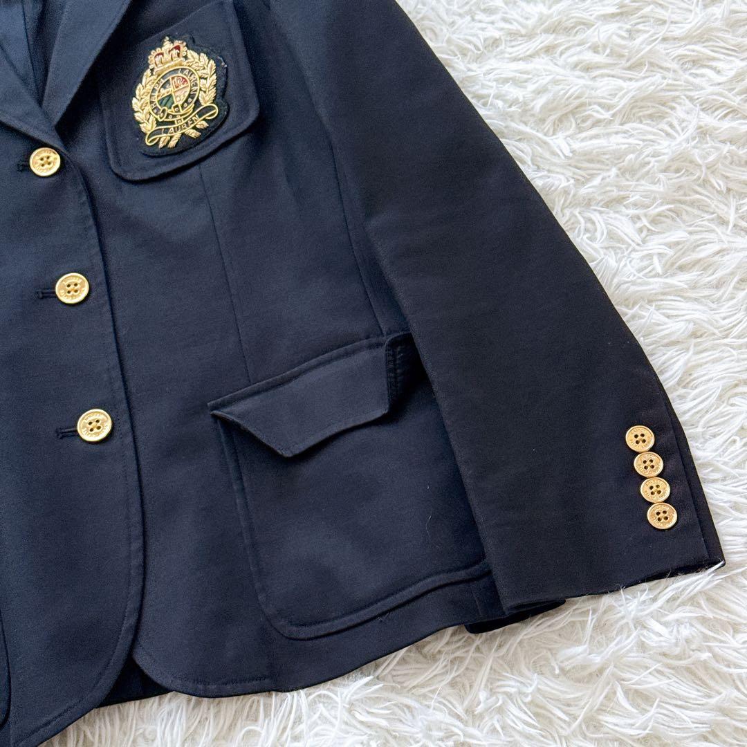 ラルフローレン 金ボタン エンブレム ジャケット 紺ブレ Mサイズ相当