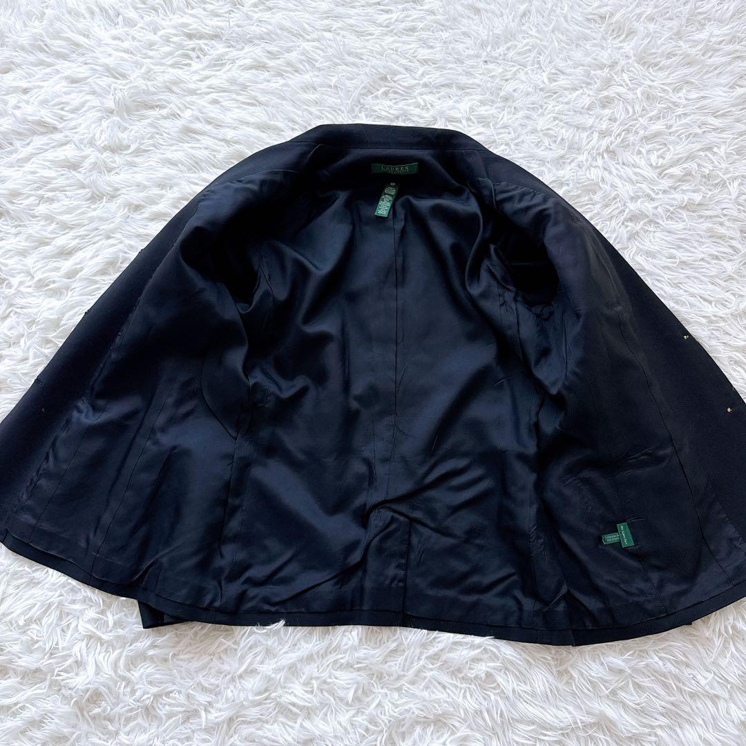 ラルフローレン 金ボタン エンブレム ジャケット 紺ブレ Mサイズ相当