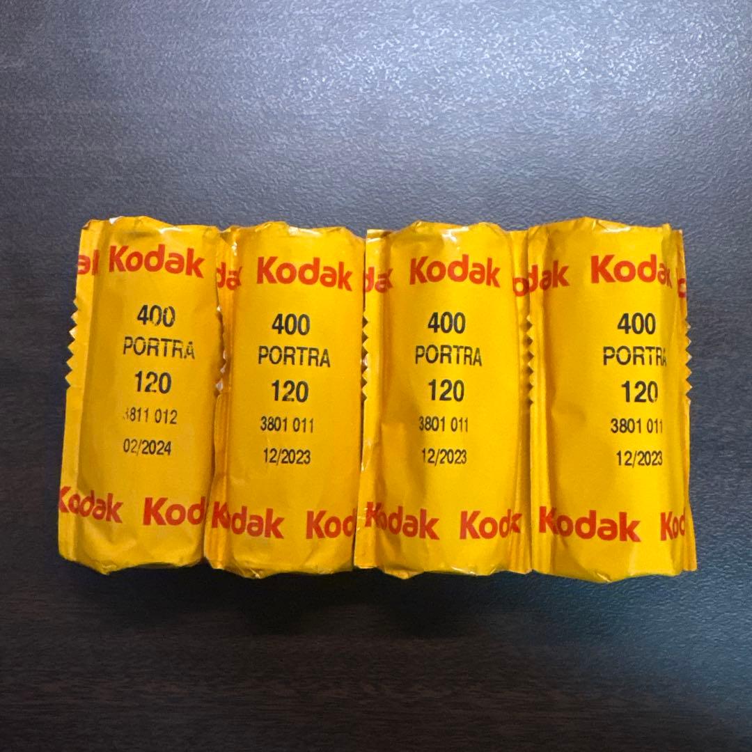 Kodak Portra 400 ブローニー 120サイズ フィルム 期限切れ