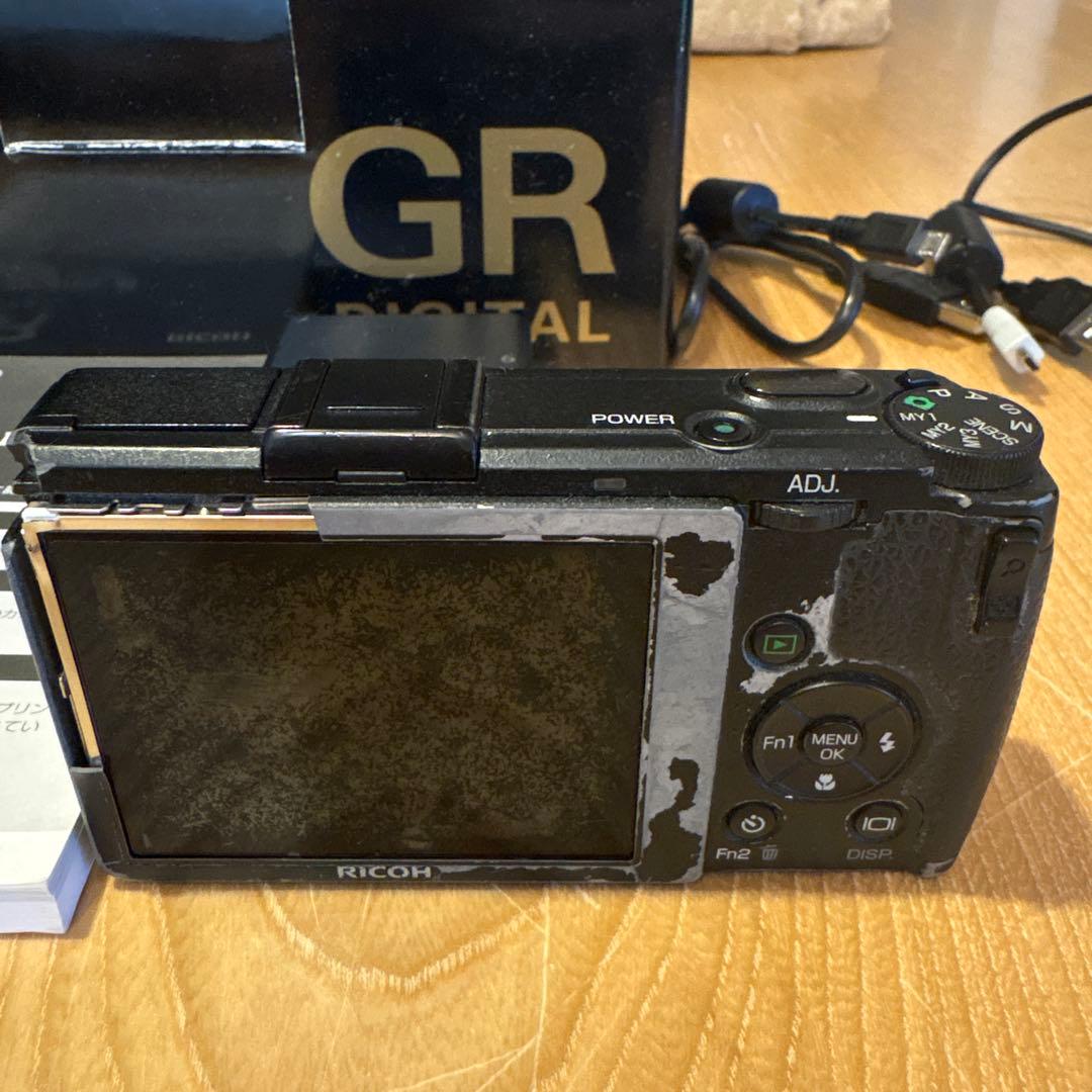 ［ジャンク扱い］RICOH GR DIGITAL IV 本体