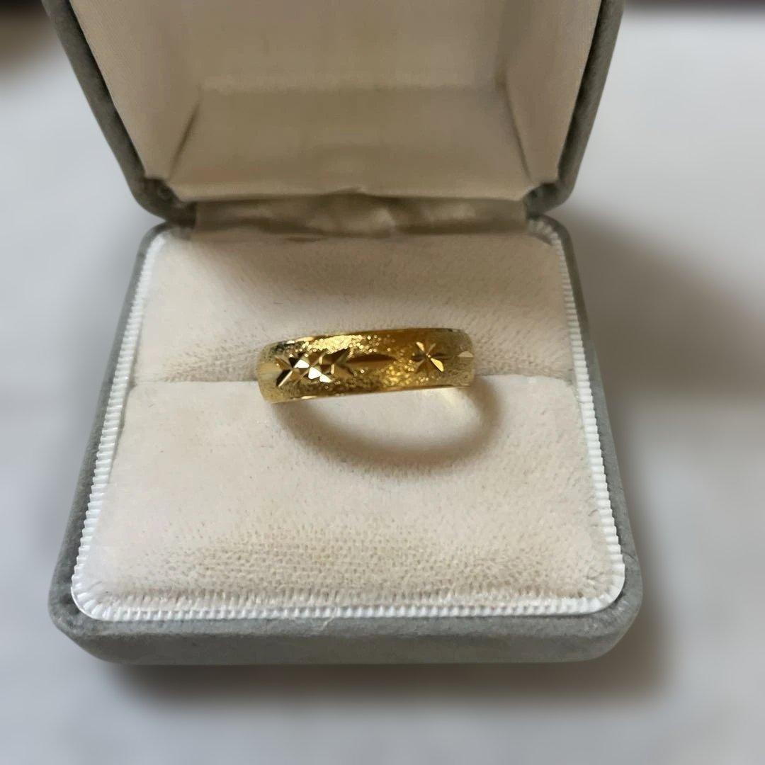 遺品整理　指輪　ゴールド系　刻印あり　値下げ　お値引き不可