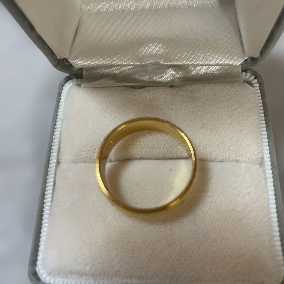 遺品整理　指輪　ゴールド系　刻印あり　値下げ　お値引き不可