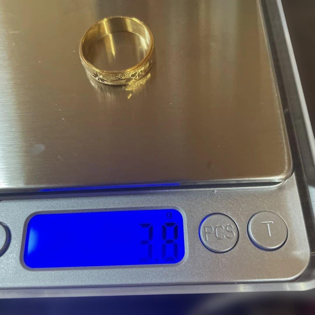 遺品整理　指輪　ゴールド系　刻印あり　値下げ　お値引き不可
