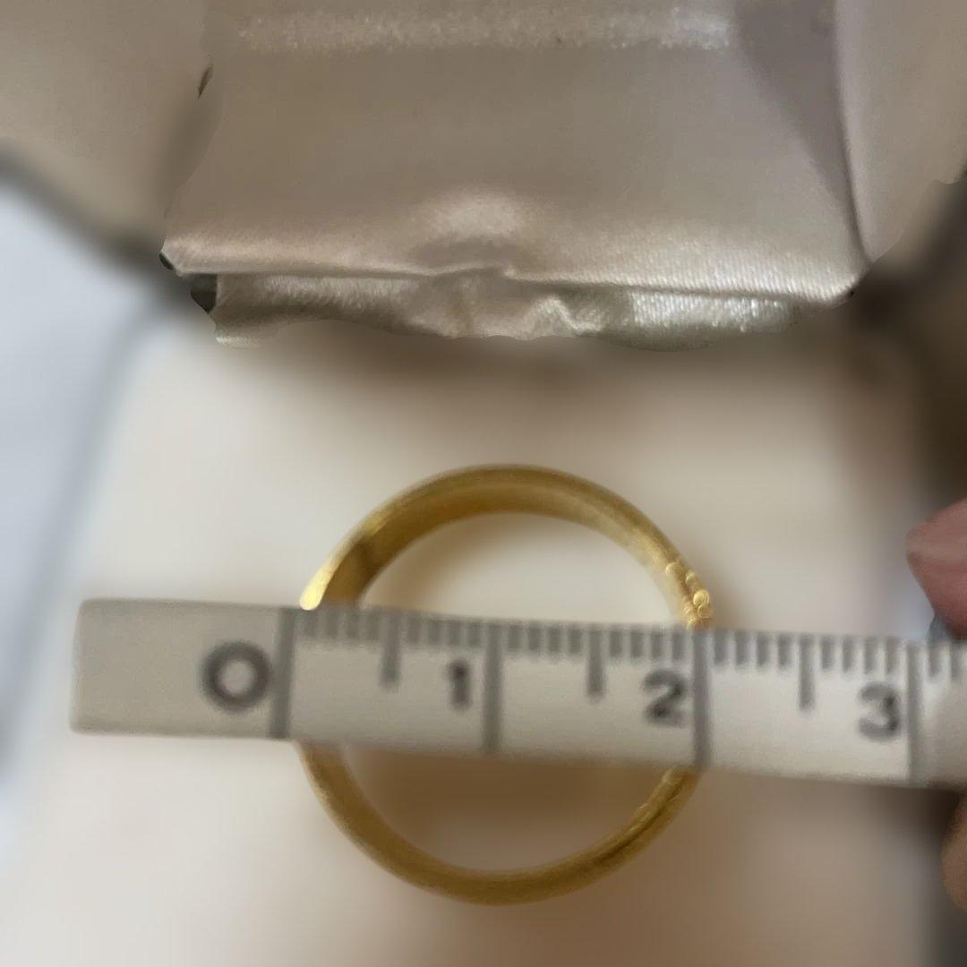 遺品整理　指輪　ゴールド系　刻印あり　値下げ　お値引き不可