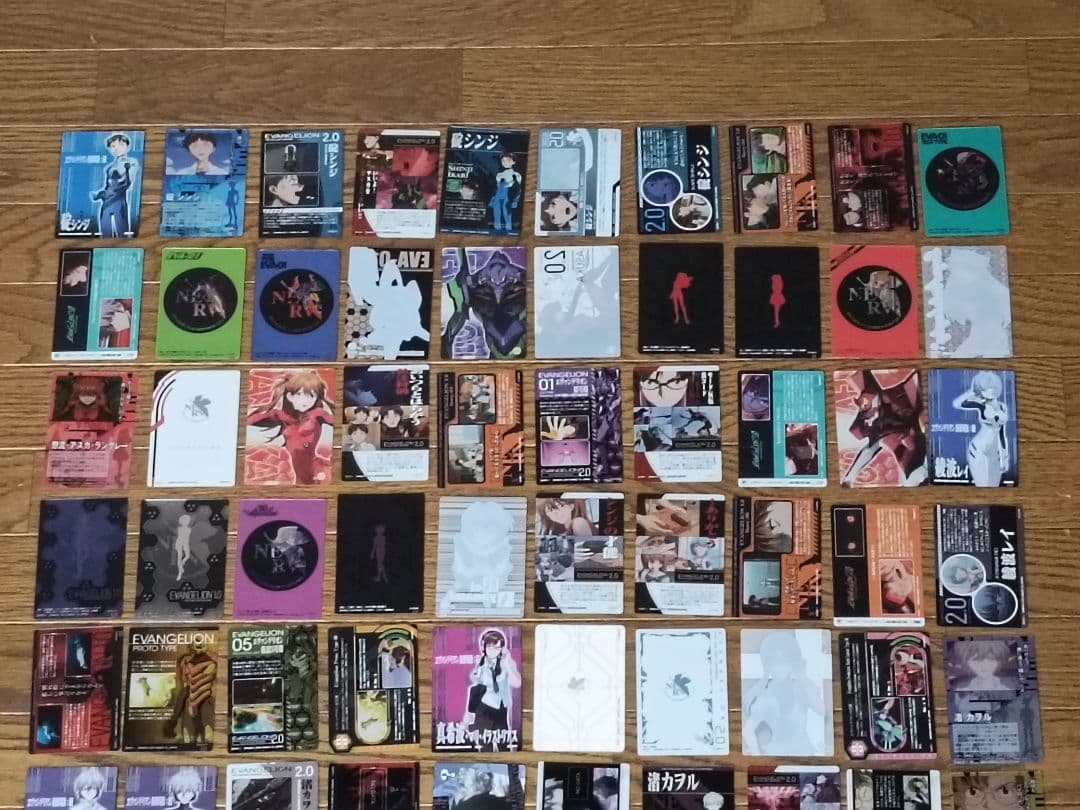 エヴァンゲリオン　カード　計101枚