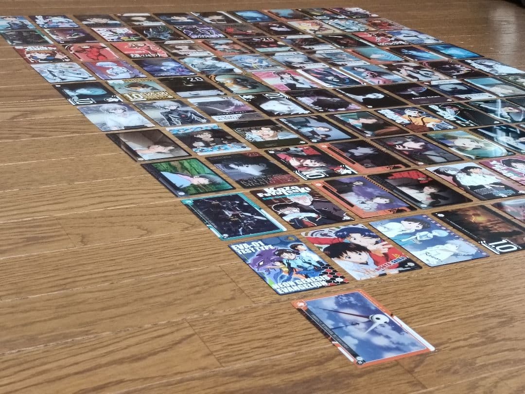 エヴァンゲリオン　カード　計101枚