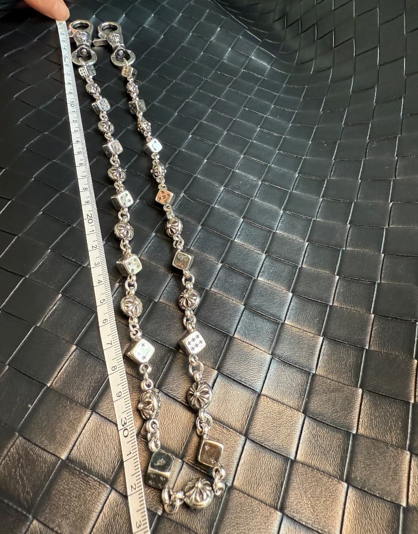 【Dice × Flower ウォレットチェーン】 重厚で存在感QBSZSZ01