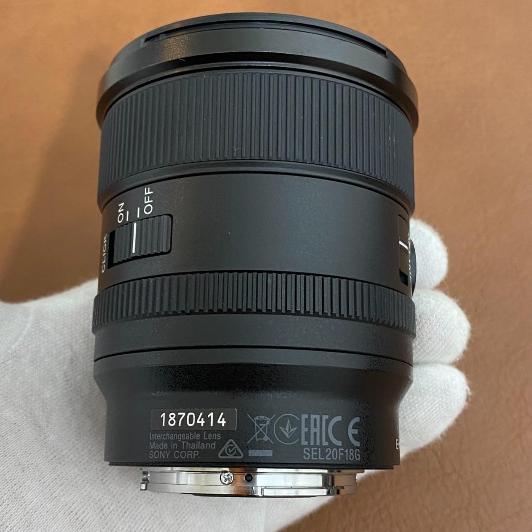 SONY FE 20mm F1.8 G SEL20F18G 箱付き