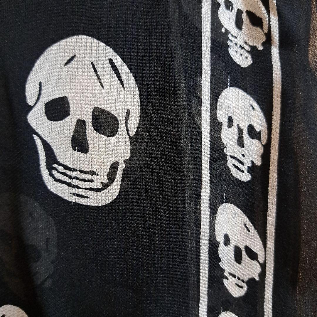 ALEXANDER MCQUEEN スカル柄　スカーフ