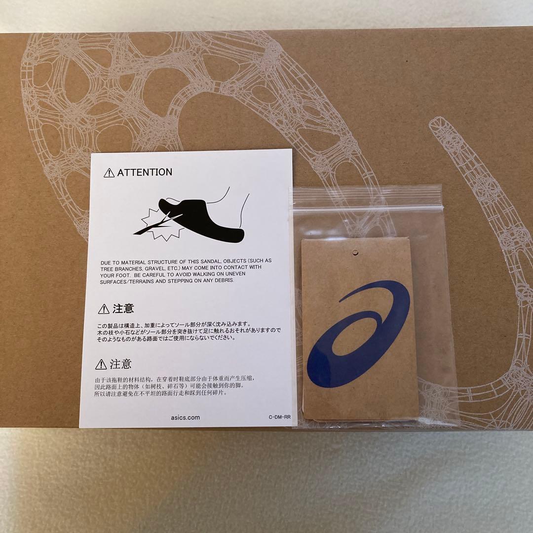 アカギ　新品・未使用　ASICS ACTIBREEZE 3D SANDAL