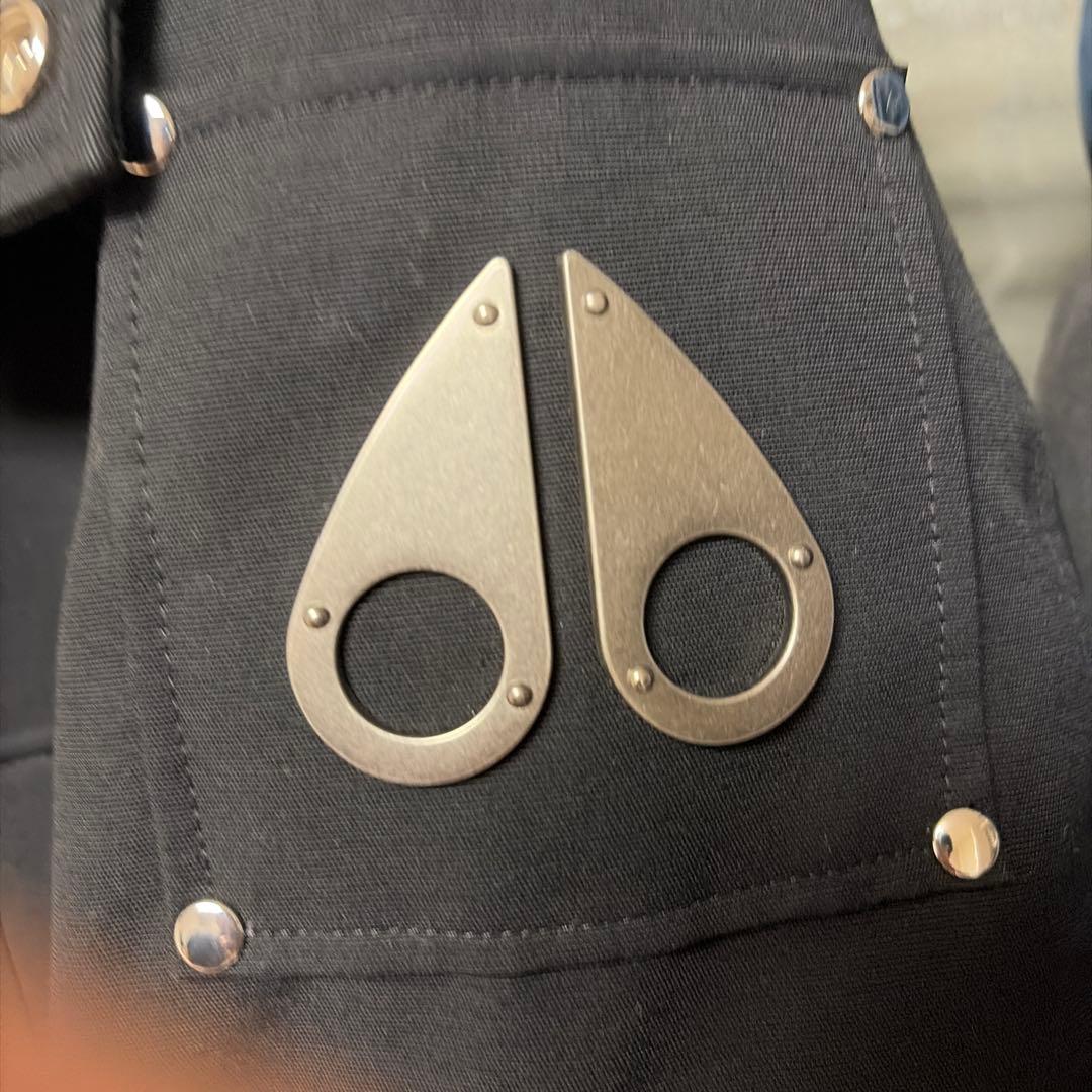 Moose Knuckles 確実正規品S ブラック/ナチュラル