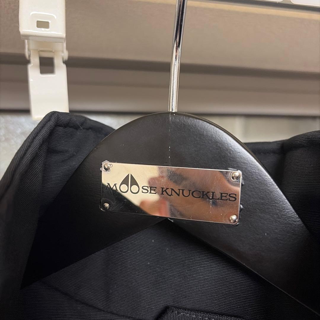 Moose Knuckles 確実正規品S ブラック/ナチュラル