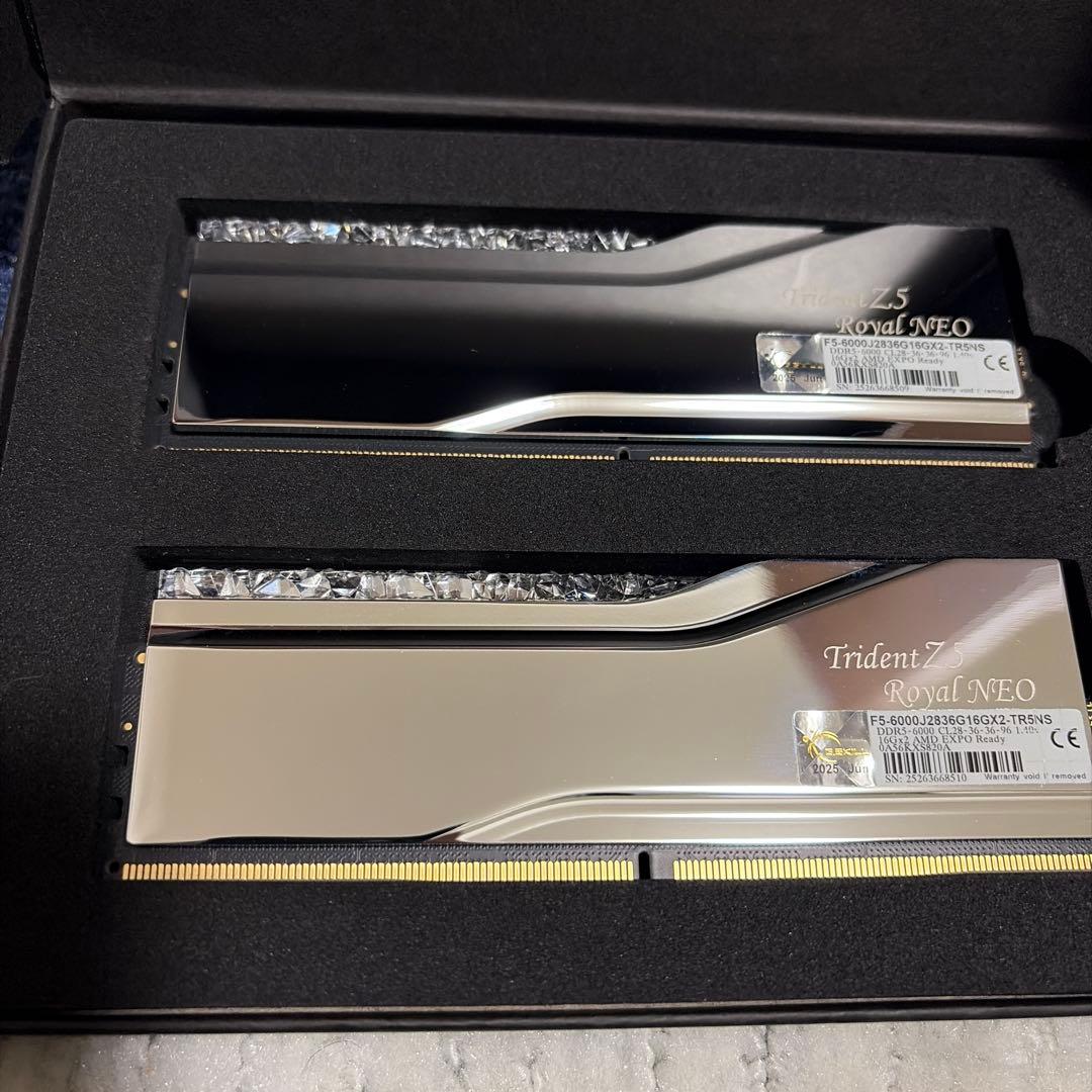 メモリー G.SKILL TridentZ5  Neo DDR5 32GB