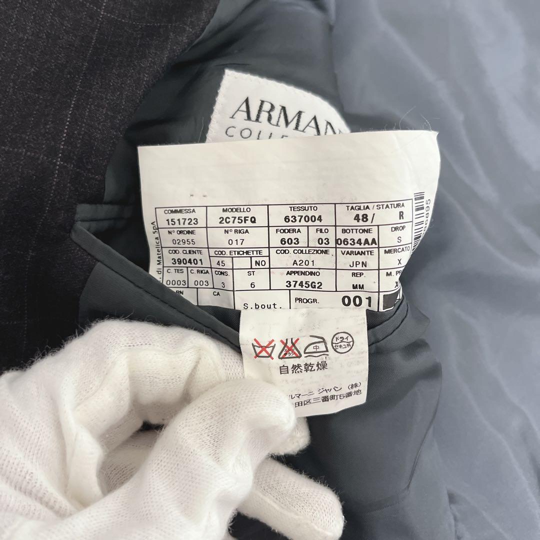 ARMANI COLLEZIONI メンズスーツ　セットアップ　　Lサイズ