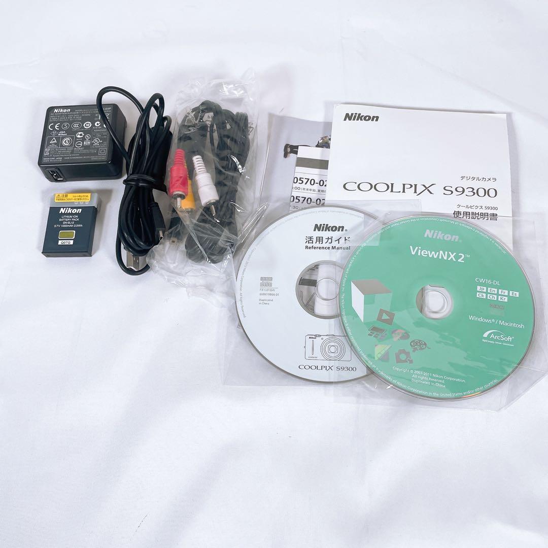 良品】 Nikon ニコン コンパクトデジタルカメラ COOLPIX S9300