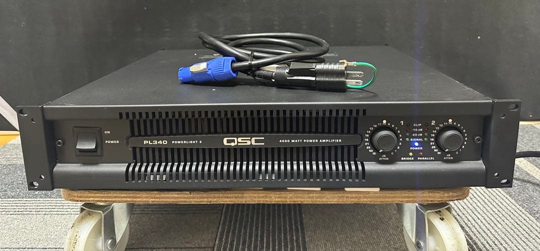 QSC PL340 パワーアンプ 2 Chez Noa専用