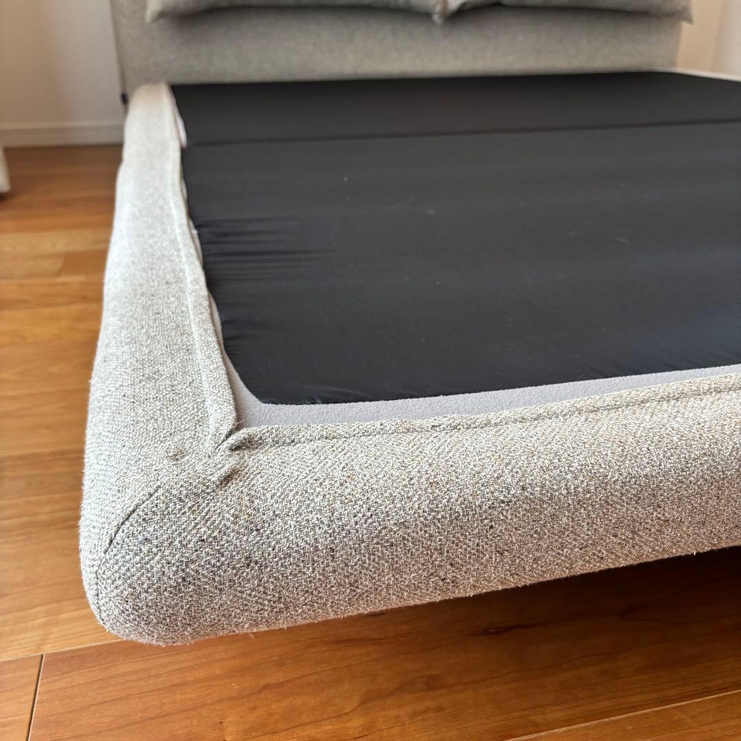 まき様★超美品★ACTUS アクタス SOSIAクイーンベッド ファブリック