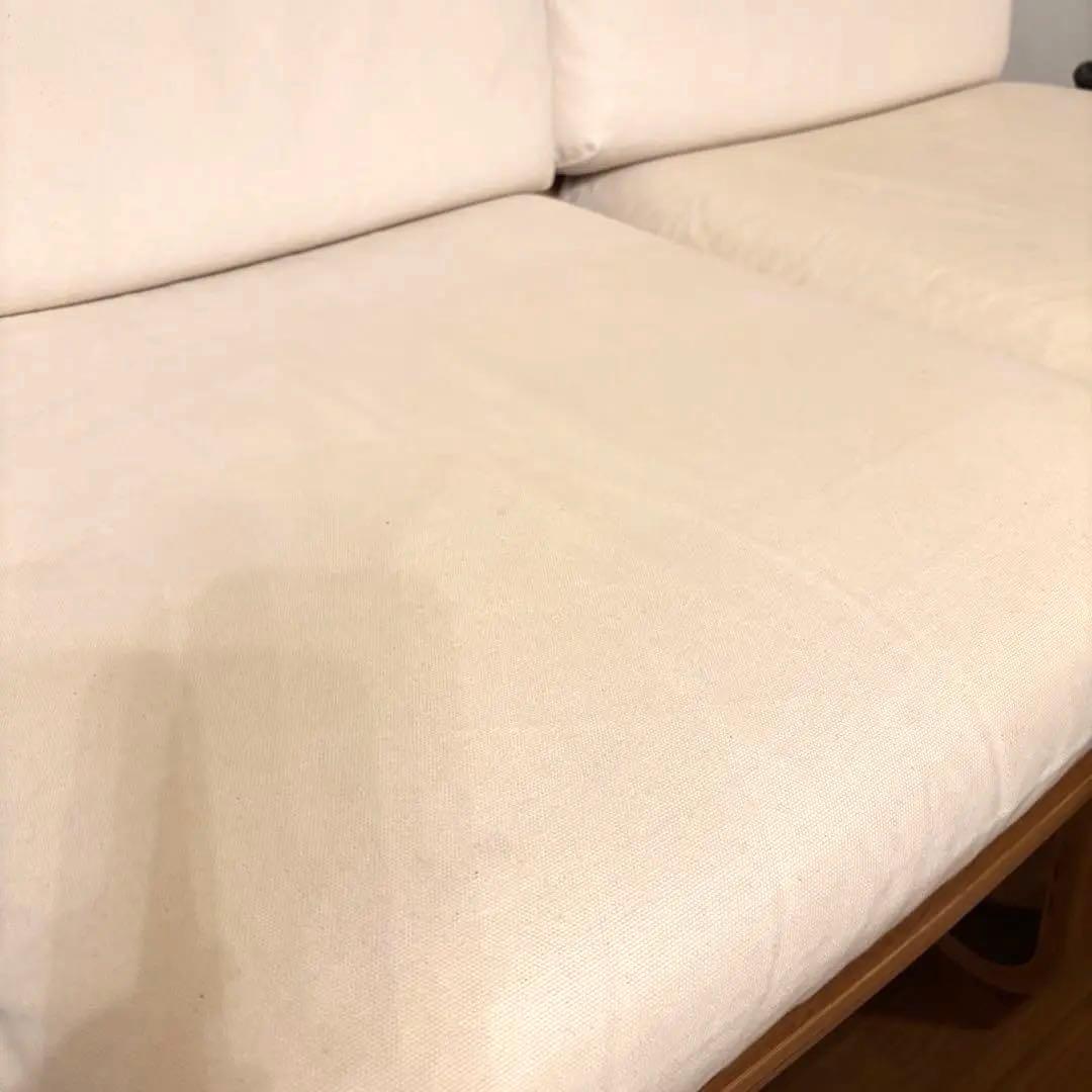 無印良品✴︎リビングでもダイニングでもつかえるソファチェア2点直接引き取り