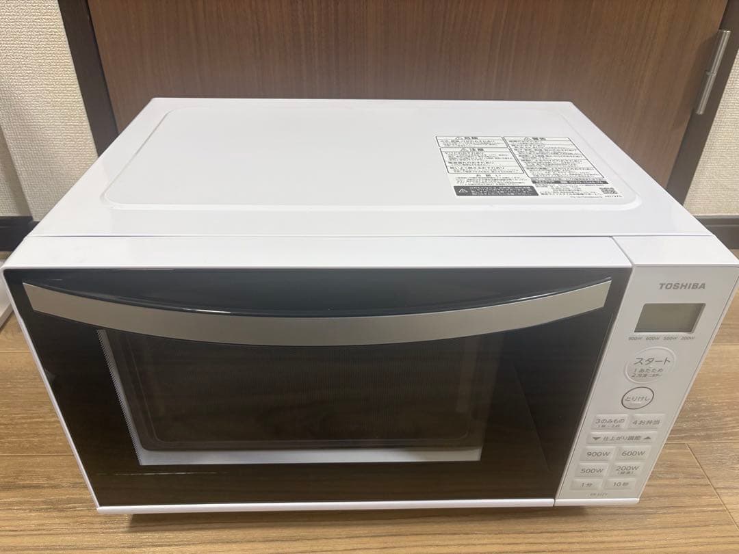 TOSHIBA 単機能電子レンジ ER-S17Y(W) ホワイト