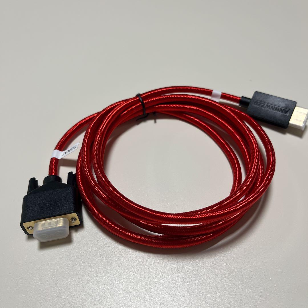 ANNNWZZD HDMI VGA ケーブル