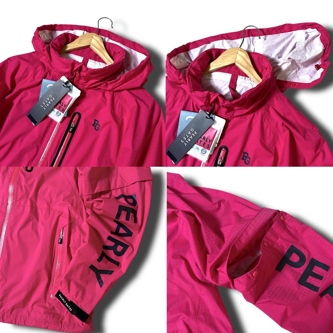 パーリーゲイツ 長袖にも半袖にもなる! レインジャケット 定価39,600円 0