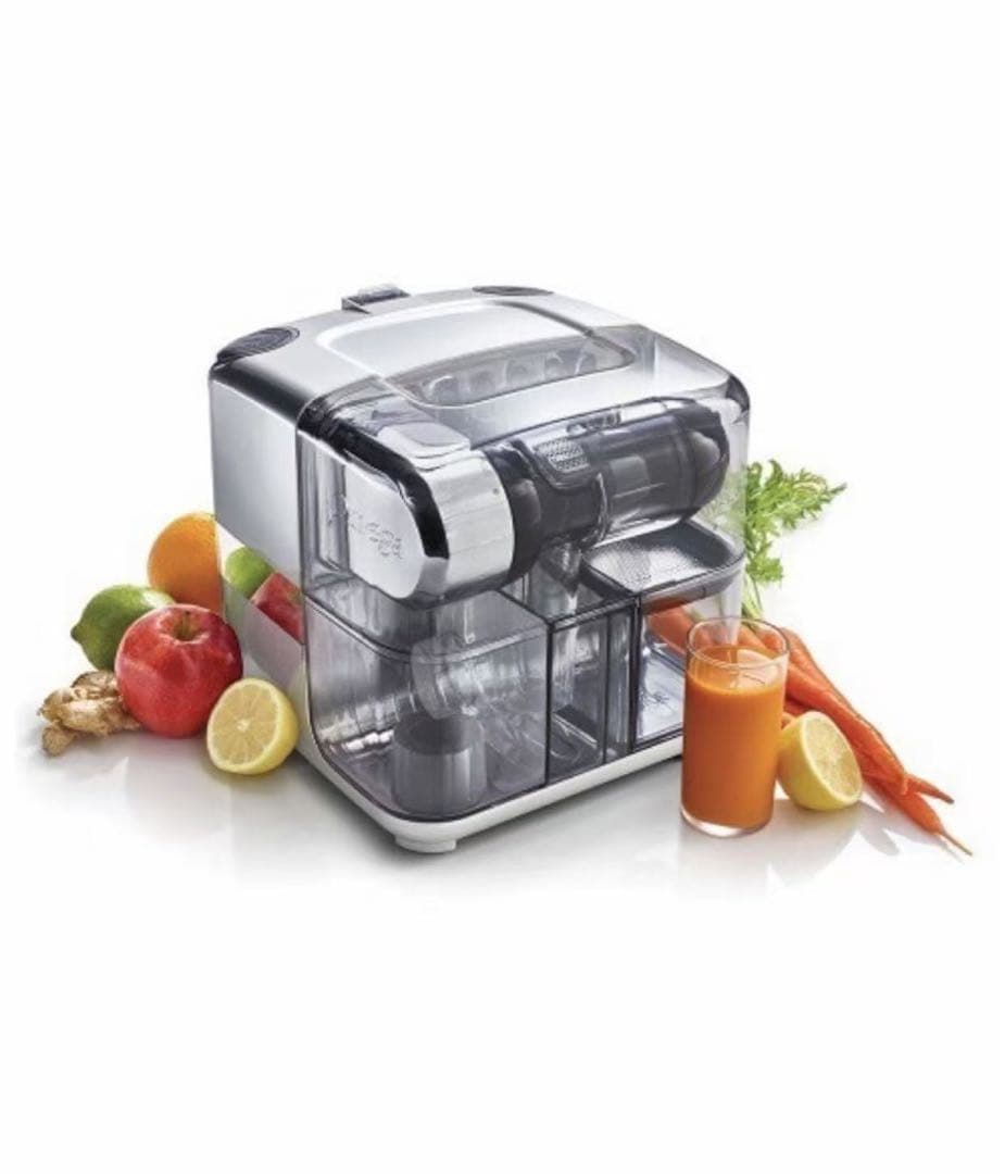 家電 Omega/オメガ ジュースキューブ 300 ジューサー シルバー
