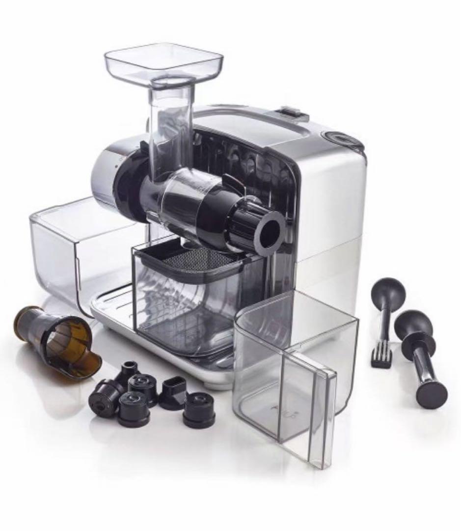 家電 Omega/オメガ ジュースキューブ 300 ジューサー シルバー