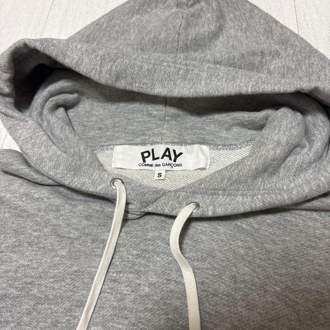 ク*ル様 【美品】コムデギャルソン 長袖 パーカー グレー サイズS ポケット