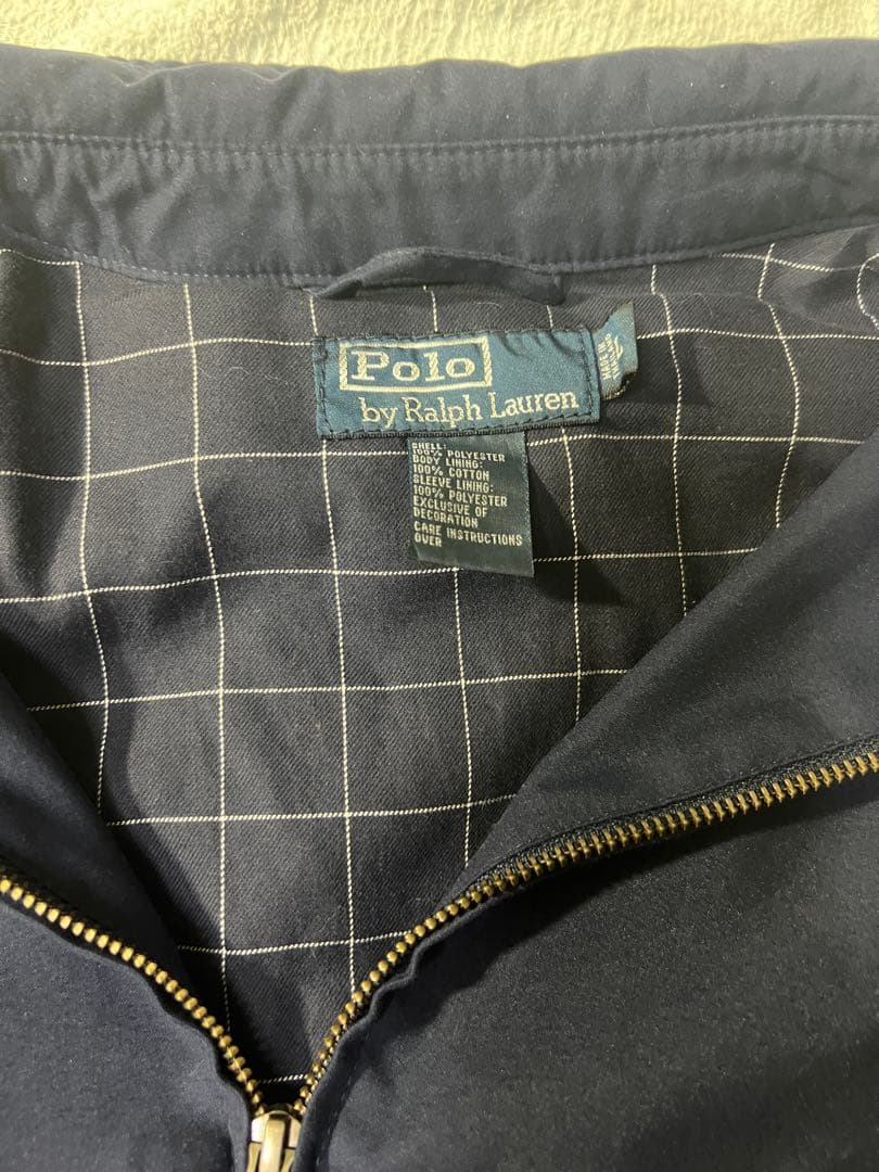 90s Ralph Lauren スウィングトップ　ネイビー