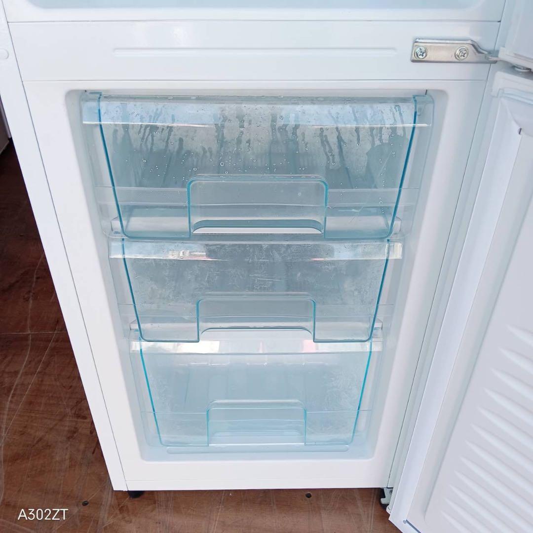 A195★2019年製★アイリスオーヤマ　冷蔵庫　ホワイト　一人暮らし　洗濯機