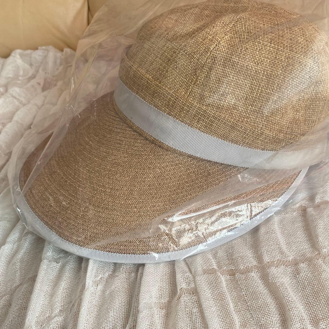 ⭐️新品未使用　石井美保　2way 浅つば UVハット