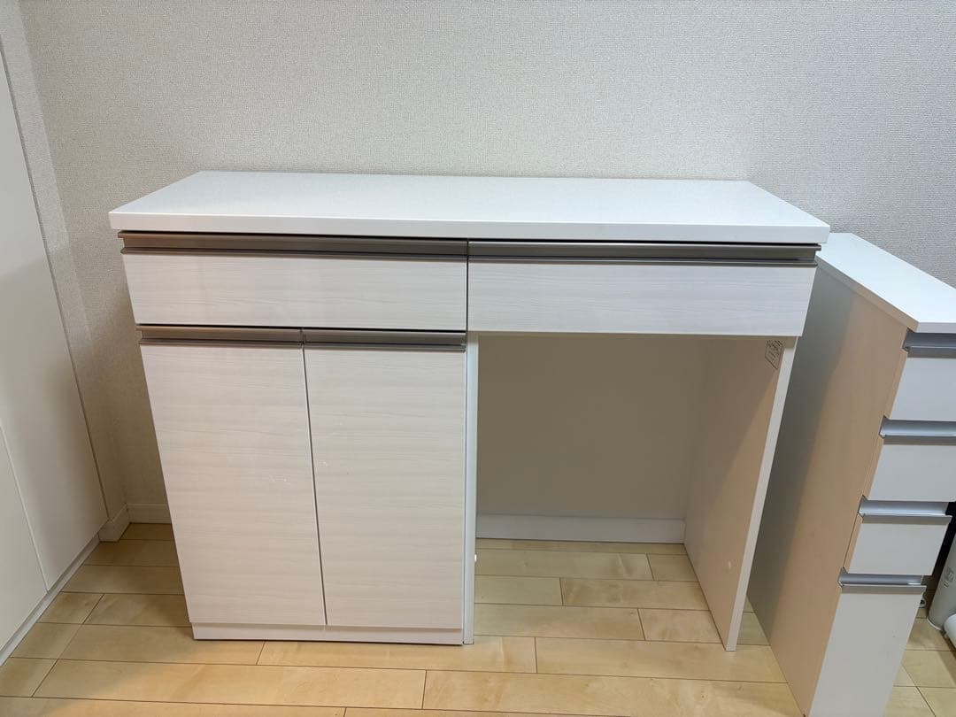 （値下げ、美品、送料込）ニトリ　キッチンボード　リガーレ　120cm