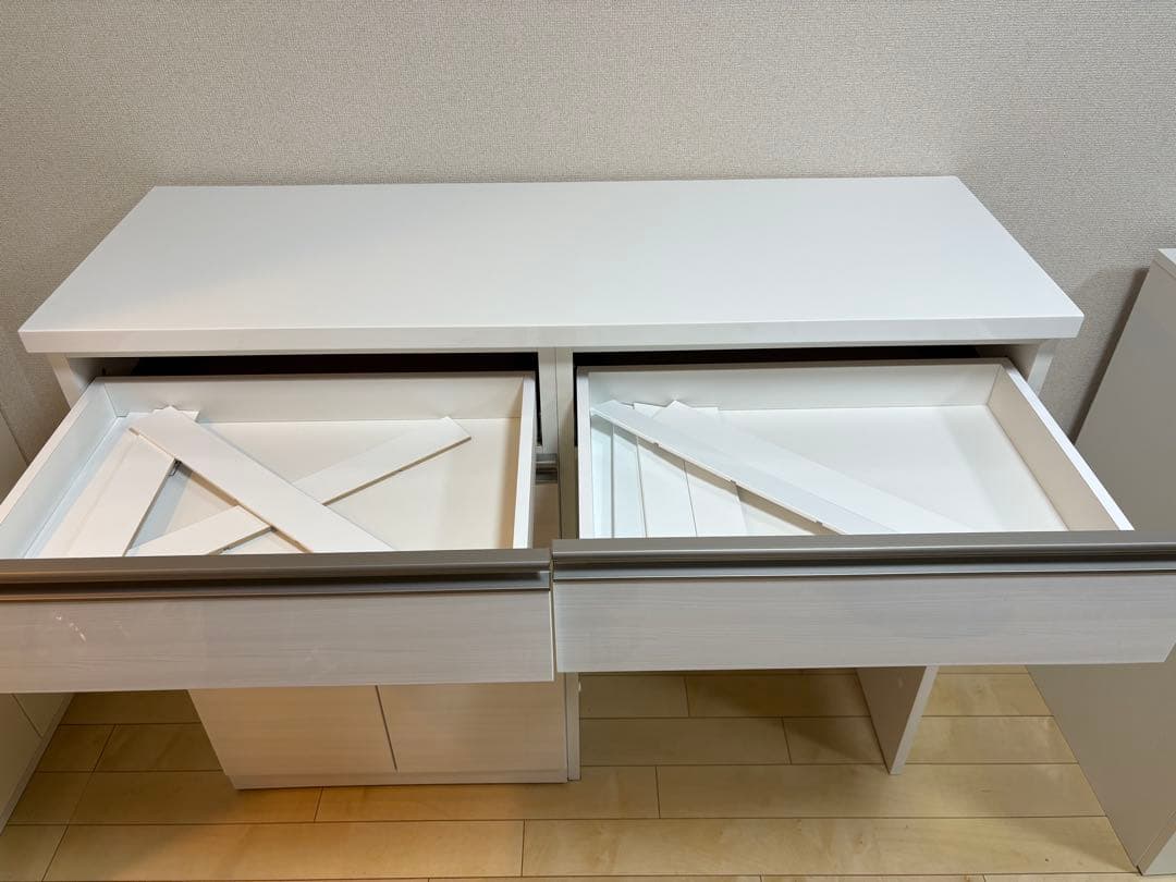 （値下げ、美品、送料込）ニトリ　キッチンボード　リガーレ　120cm