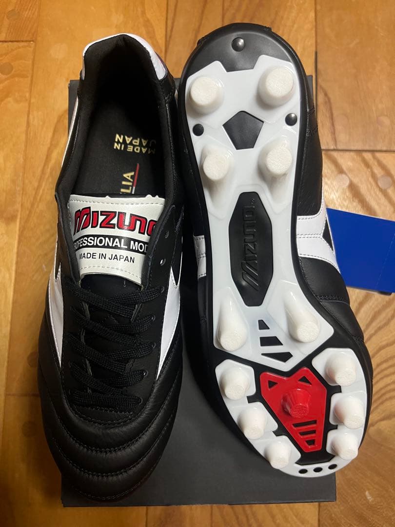 新品　旧番　特価　ミズノ　モレリア 2 JAPAN 折り返タン 26.5cm ①