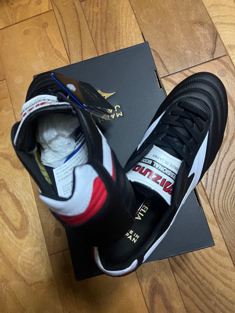 新品　旧番　特価　ミズノ　モレリア 2 JAPAN 折り返タン 26.5cm ①