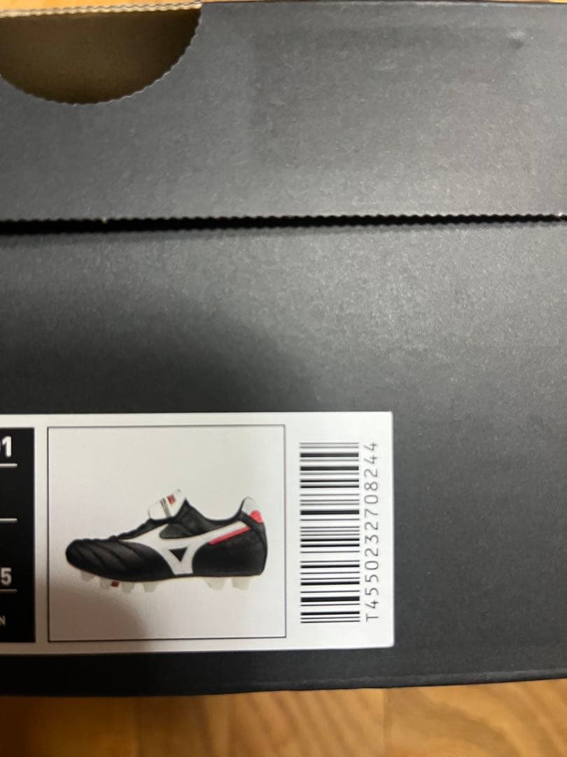 新品　旧番　特価　ミズノ　モレリア 2 JAPAN 折り返タン 26.5cm ①