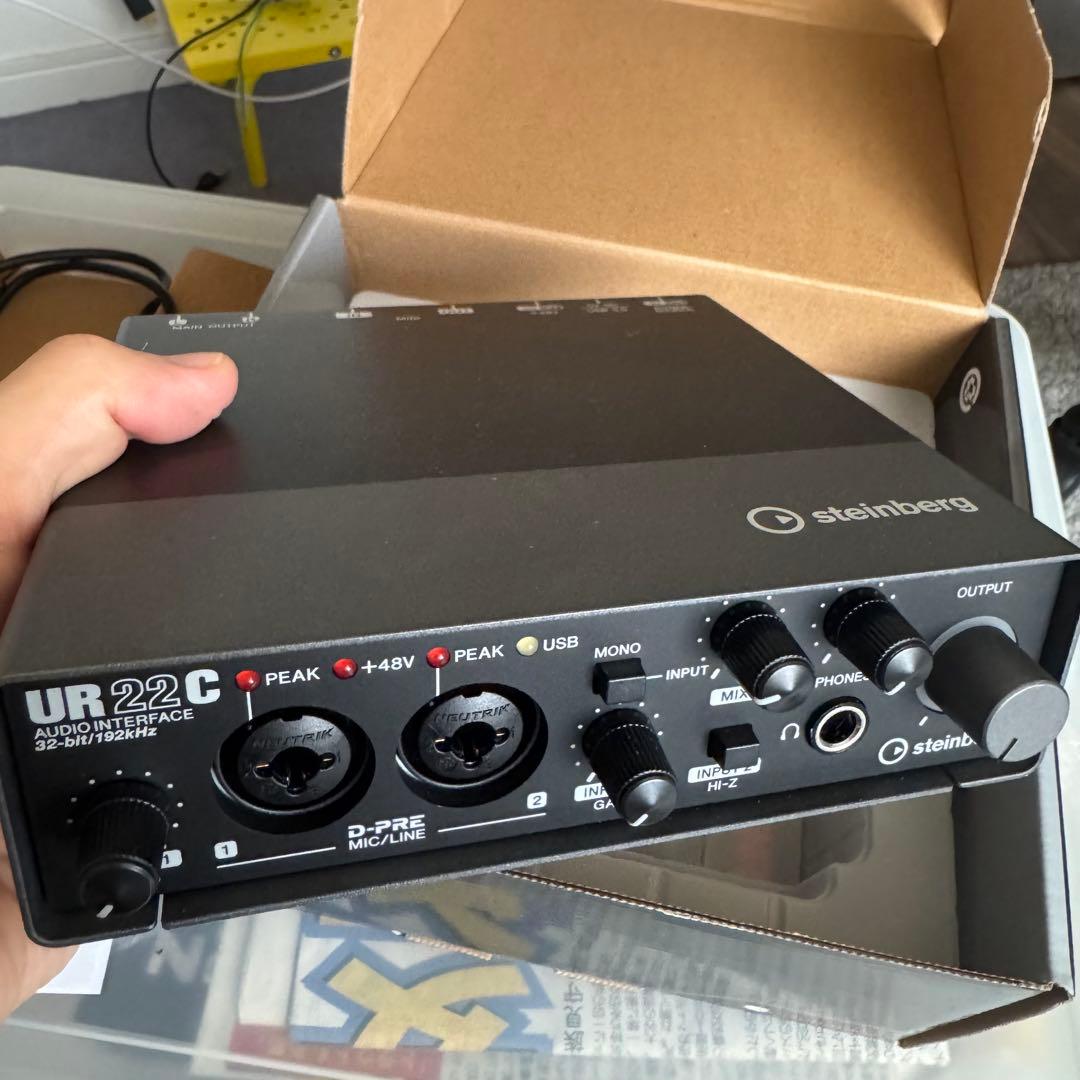 Steinberg UR 22C USBオーディオインターフェイス値下げ交渉可