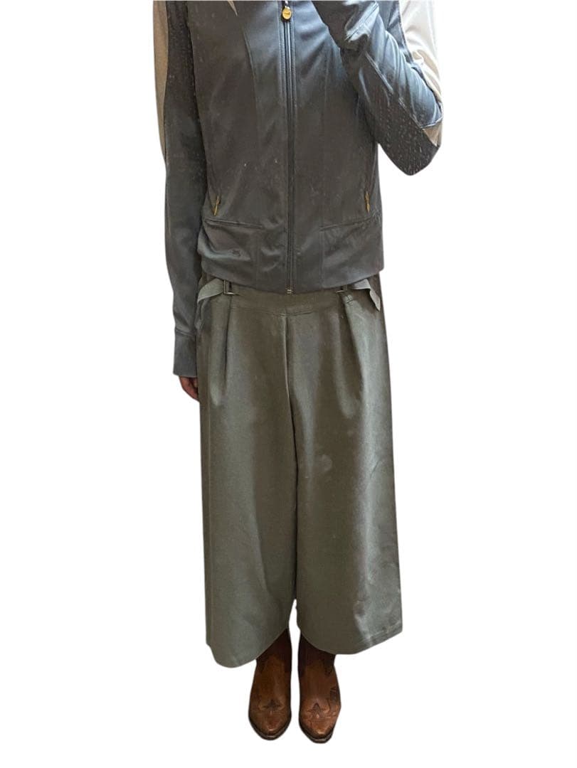 21ss ISSEY MIYAKE me クロップド ポーカーズ orimi