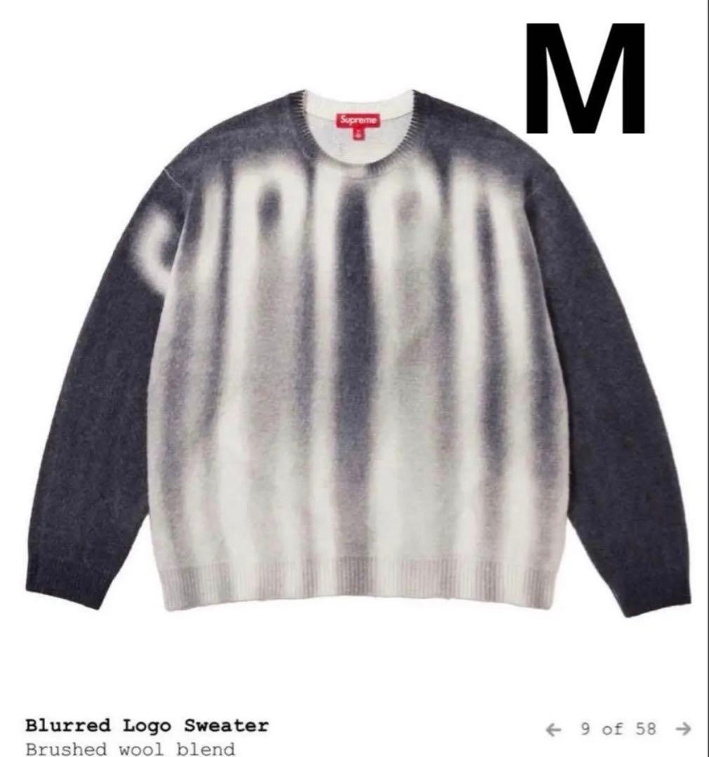 トップス Supreme Blurred Logo Sweater M