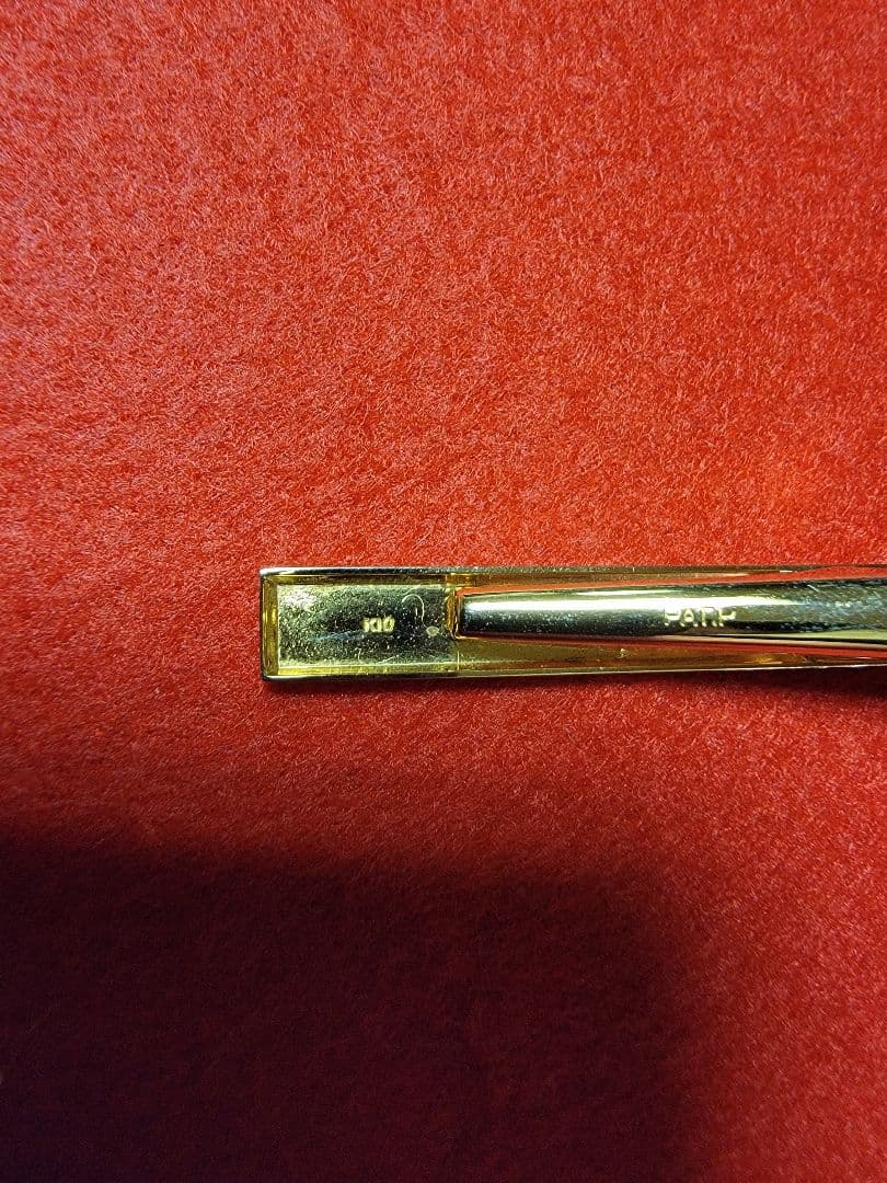 ※かざか※K10 ネクタイピン2点セット